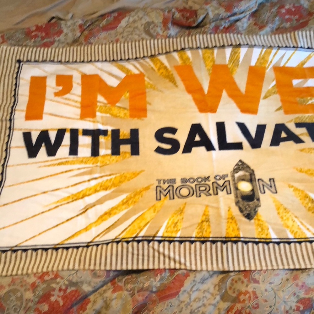 Broadway Show Book of Mormon Beach Towel
